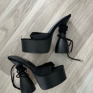 Black Platform Heels